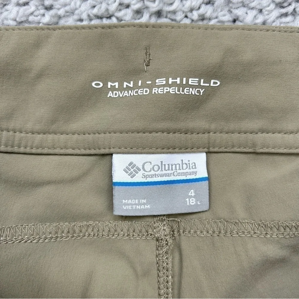 Columbia Pants Womens 4 Omni Shield Advanced Repellency Outdoors Utility Hiking - Picture 2 of 5
